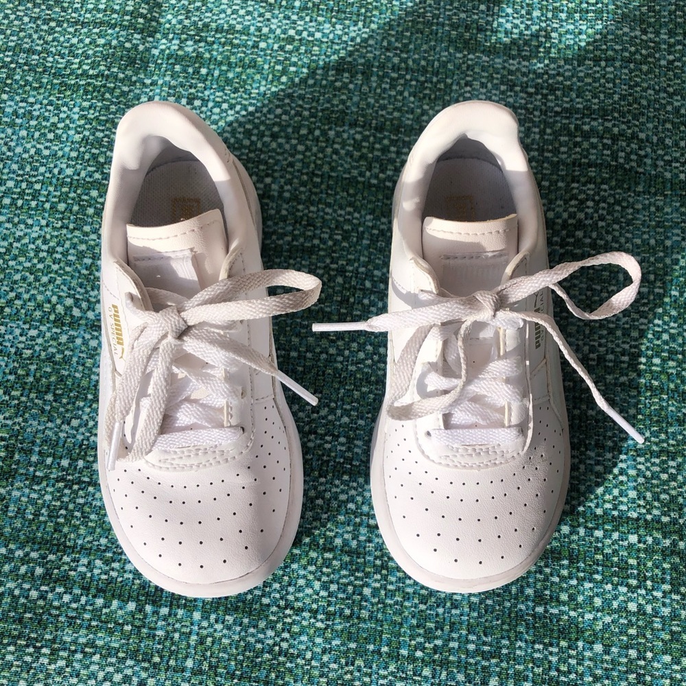 White Puma GV Special Little Kids’ Shoes